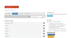 Desktop Screenshot of libguides.valenciacollege.edu