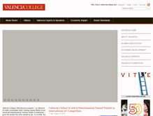 Tablet Screenshot of news.valenciacollege.edu